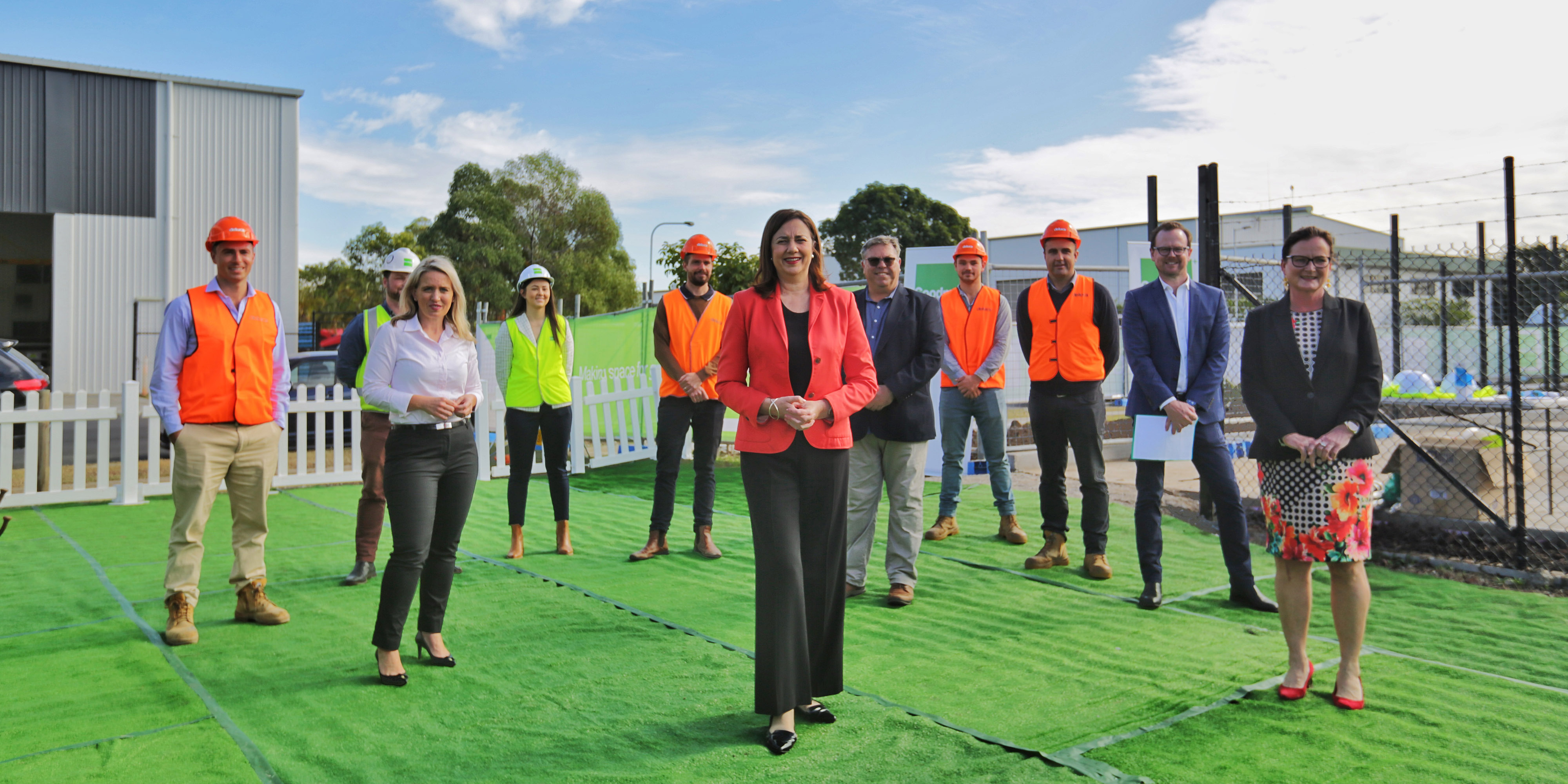 Amazon ground breaking Brisbane