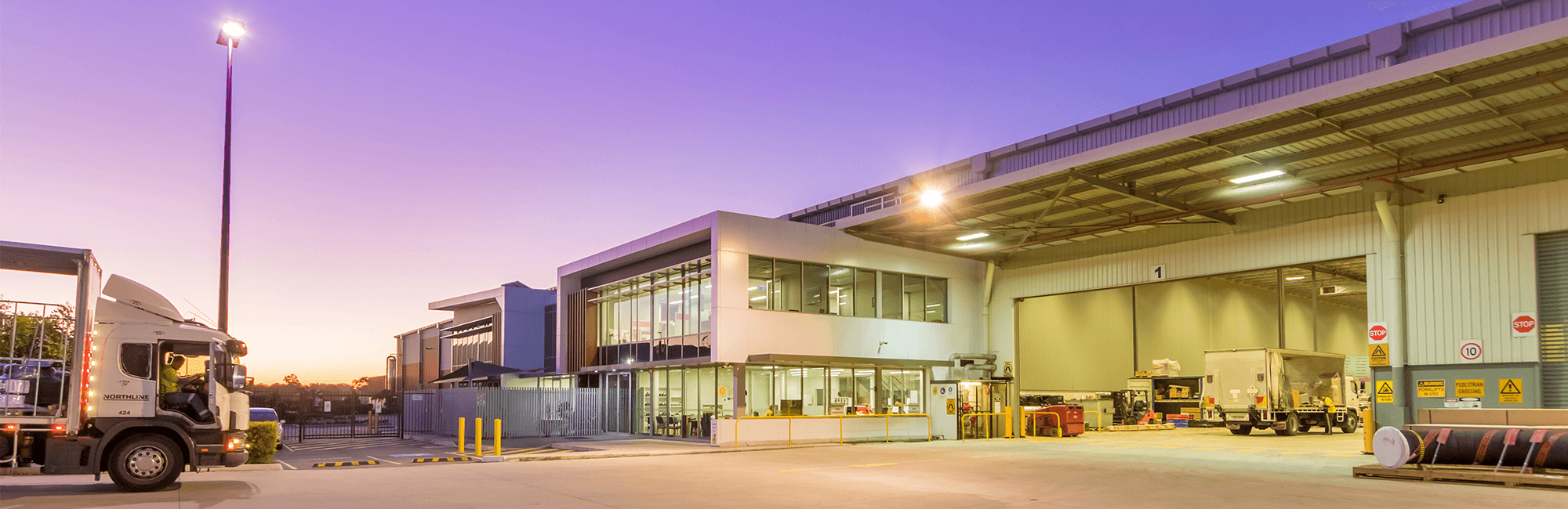 Redbank Motorway Estate warehouse  