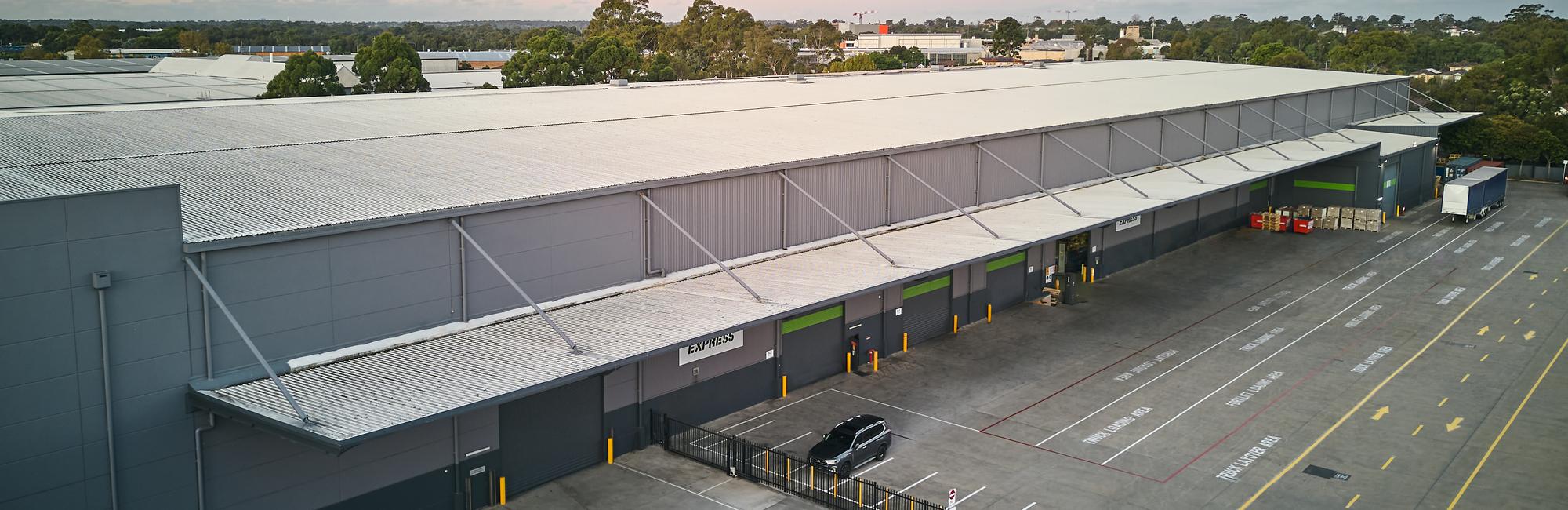 MFive Industry Park warehouse - external